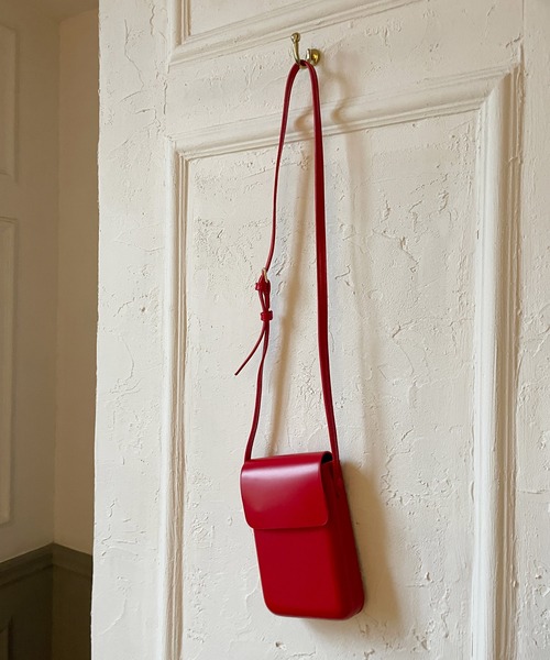 RUBY AND YOU（ルビーアンドユー）の「［select］ミニショルダー（ショルダーバッグ・レディース・ベージュ/レッド・FREE）」の9枚目の写真