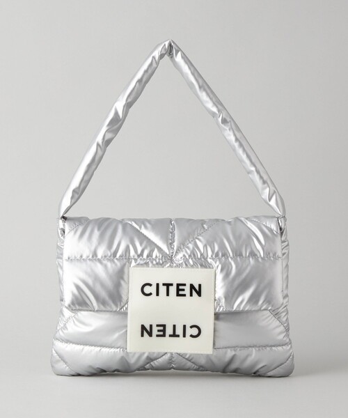 CITEN（シテン）の「＜CITEN＞パデッドフラップショルダー（ショルダーバッグ・レディース・シルバー/ベージュ/ブラック・FREE）」の6枚目の写真