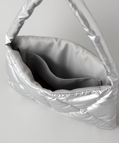 CITEN（シテン）の「＜CITEN＞パデッドフラップショルダー（ショルダーバッグ・レディース・シルバー/ベージュ/ブラック・FREE）」の12枚目の写真