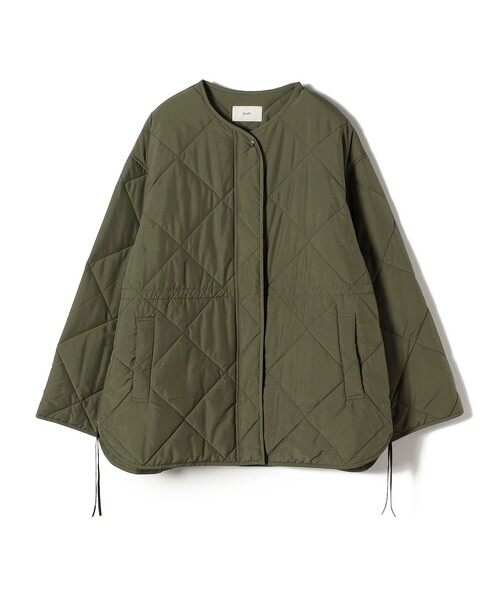 手洗い可能〉キルティング サイドジップ ブルゾン（ブルゾン）｜SHIPS