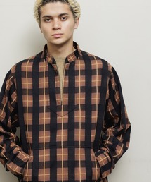 BAL（バル）の「BAL / FLANNEL MEXICAN HOODED SHIRT（シャツ/ブラウス