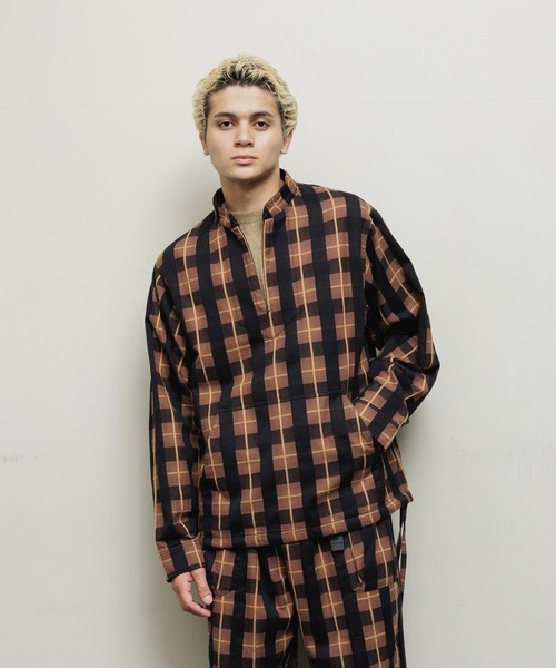 bal（バル）の「PULLOVER MEXICAN STAND SHIRT（シャツ/ブラウス・メンズ・ブラウン/グレー・3/2/1）」の21枚目の写真