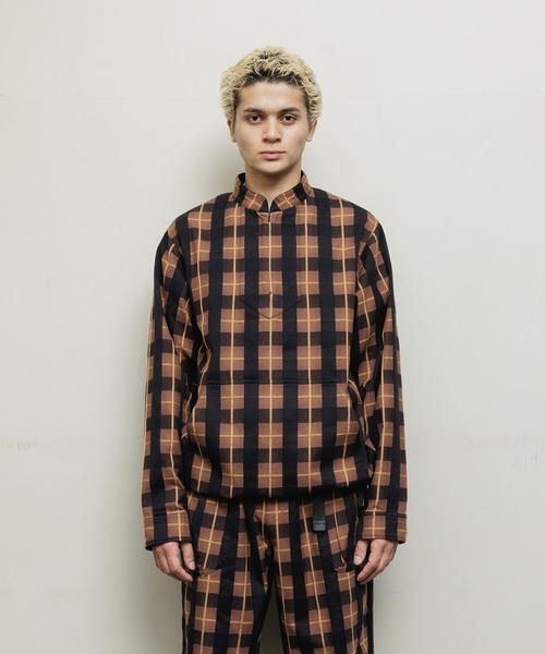 bal（バル）の「PULLOVER MEXICAN STAND SHIRT（シャツ/ブラウス・メンズ・ブラウン/グレー・3/2/1）」の20枚目の写真