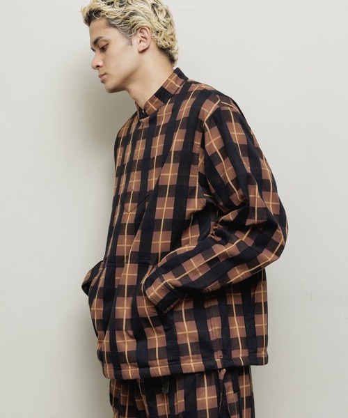 bal（バル）の「PULLOVER MEXICAN STAND SHIRT（シャツ/ブラウス・メンズ・ブラウン/グレー・3/2/1）」の17枚目の写真