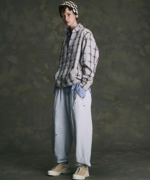 bal（バル）の「PULLOVER MEXICAN STAND SHIRT（シャツ/ブラウス・メンズ・ブラウン/グレー・3/2/1）」の8枚目の写真