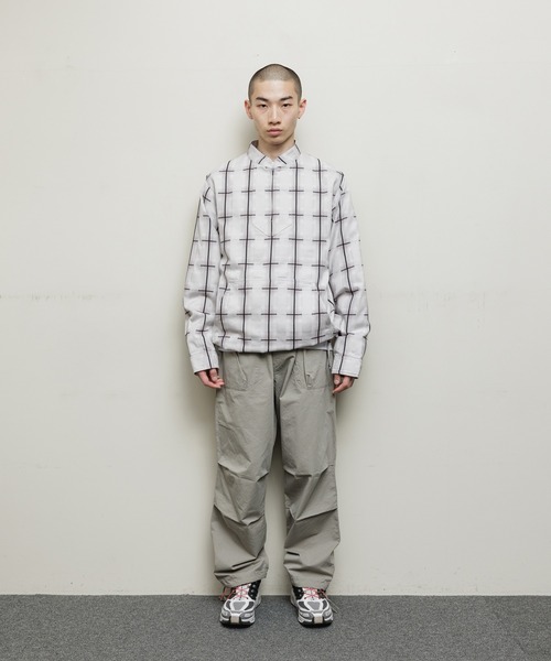 bal（バル）の「PULLOVER MEXICAN STAND SHIRT（シャツ/ブラウス・メンズ・ブラウン/グレー・3/2/1）」の7枚目の写真