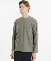 MACKINTOSH PHILOSOPHY | ドライフラットストレッチ クルーネックロンＴ ハイテンショントリコット(Tシャツ/カットソー)