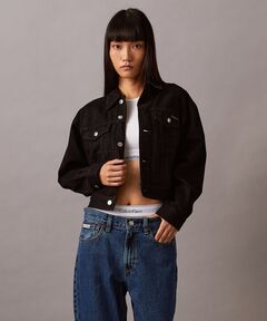 値下げ即完売品dries van noten デニムジャケット　ブラック　34 DRIES VAN NOTEN ドリスヴァンノッテン デニムジャケット CARNIS