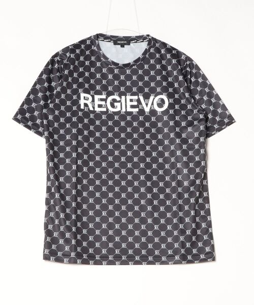 RE730(アールイーセブンサーティー)の「【REGIEVO】ロゴモノグラム Tシャツ(Tシャツ/カットソー・メンズ・ブラック/レッド/オフホワイト・X-LARGE/LARGE/MEDIUM)」の19枚目の写真