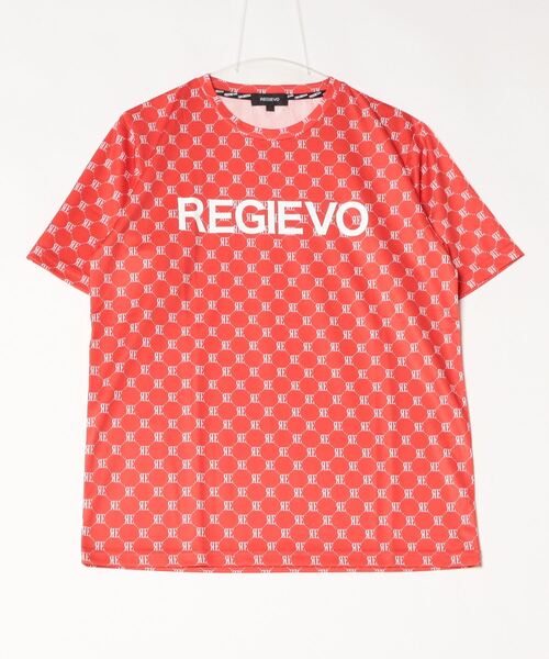 RE730(アールイーセブンサーティー)の「【REGIEVO】ロゴモノグラム Tシャツ(Tシャツ/カットソー・メンズ・ブラック/レッド/オフホワイト・X-LARGE/LARGE/MEDIUM)」の21枚目の写真