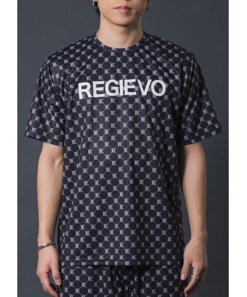 RE730(アールイーセブンサーティー)の「【REGIEVO】ロゴモノグラム Tシャツ(Tシャツ/カットソー・メンズ・ブラック/レッド/オフホワイト・X-LARGE/LARGE/MEDIUM)」の14枚目の写真