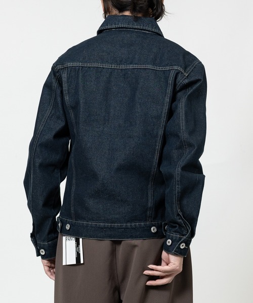 JOHN'S CLOSET（ジョンズクローゼット）の「【13】3rdタイプ デニムジャケット（デニムジャケット・メンズ・ブラック/ブルー/ブラック系1/ネイビー系1/ブルー系1・MEDIUM/LARGE/X-LARGE）」の12枚目の写真