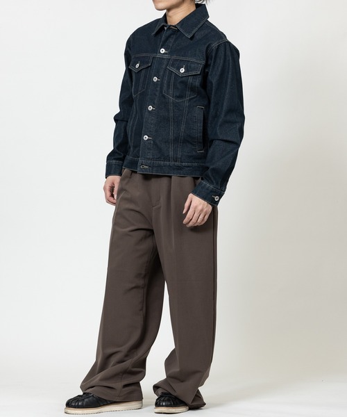 JOHN'S CLOSET（ジョンズクローゼット）の「【13】3rdタイプ デニムジャケット（デニムジャケット・メンズ・ブラック/ブルー/ブラック系1/ネイビー系1/ブルー系1・MEDIUM/LARGE/X-LARGE）」の14枚目の写真