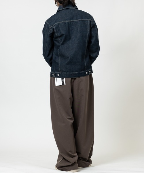 JOHN'S CLOSET（ジョンズクローゼット）の「【13】3rdタイプ デニムジャケット（デニムジャケット・メンズ・ブラック/ブルー/ブラック系1/ネイビー系1/ブルー系1・MEDIUM/LARGE/X-LARGE）」の15枚目の写真