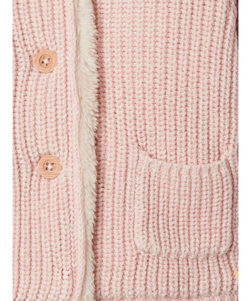 GAP（ギャップ）の「あったか くまさんカーディガン (ベビー)（カーディガン/ボレロ・キッズ・ナチュラル/ブルー/ピンク/ライトグレー/キャメル・90cm/80ｃｍ/70cm/60cm）」の7枚目の写真