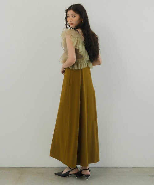 セール】プリーツチュールドレス / pleats tulle dress（ドレス