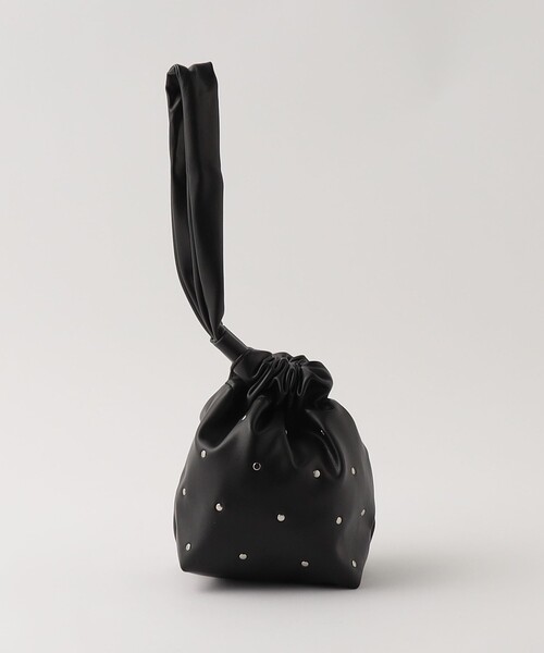 BEAUTY&YOUTH UNITED ARROWS(ビューティーアンドユースユナイテッドアローズ)の「スタッズ ドロストバッグ(ハンドバッグ・レディース・ブラック/オフホワイト・FREE)」の15枚目の写真