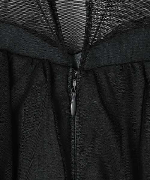 ANDRESD（アンドレスド）の「＜ANDRESD＞フロッキー ドット オールインワン＜ Select by EMMEL REFINES ＞（つなぎ/オールインワン・レディース・ダークグレー/ネイビー/ブラック・S）」の10枚目の写真