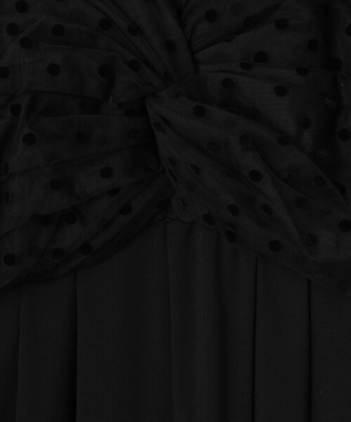 ANDRESD（アンドレスド）の「＜ANDRESD＞フロッキー ドット オールインワン＜ Select by EMMEL REFINES ＞（つなぎ/オールインワン・レディース・ダークグレー/ネイビー/ブラック・S）」の14枚目の写真