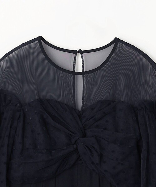 ANDRESD（アンドレスド）の「＜ANDRESD＞フロッキー ドット オールインワン＜ Select by EMMEL REFINES ＞（つなぎ/オールインワン・レディース・ダークグレー/ネイビー/ブラック・S）」の16枚目の写真