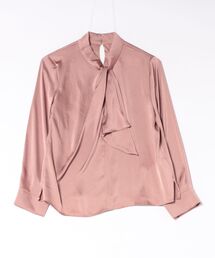 12Twelve Agenda（トゥエルブ　アジェンダ）の「【再入荷!ベストセラー】ねじりボウタイブラウス（シャツ/ブラウス）」