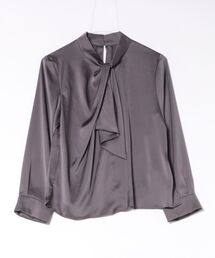 12Twelve Agenda（トゥエルブ　アジェンダ）の「【再入荷!ベストセラー】ねじりボウタイブラウス（シャツ/ブラウス）」