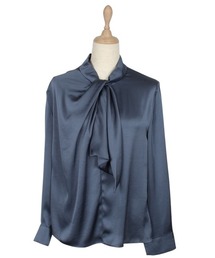 12Twelve Agenda | 【再入荷！ベストセラー】ねじりボウタイブラウス(シャツ/ブラウス)