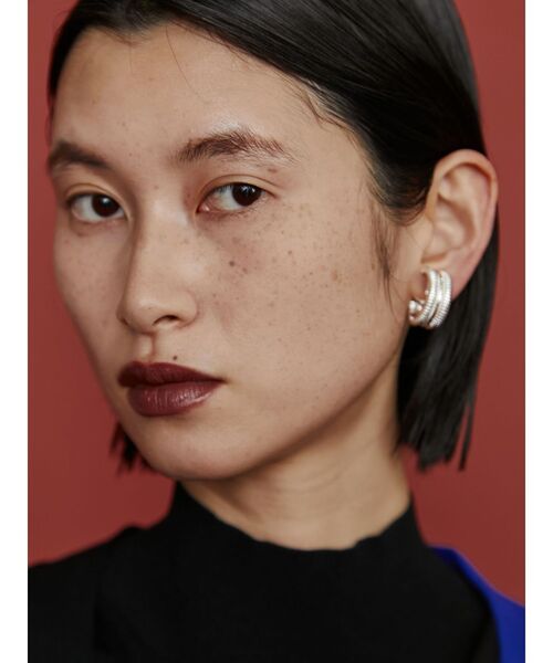 UN3D.(アンスリード)の「DOUBLE COIL EARRING / ダブルコイルイヤリング(イヤリング・レディース・シルバー/ゴールド・FREE)」の12枚目の写真