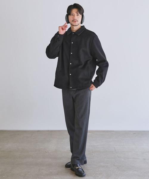 HARRIS TWEED(ハリスツイード)の「Harris Tweed/イヤーマフ(イヤーマフ・メンズ・ベージュ系/ブラック系・FREE)」の3枚目の写真