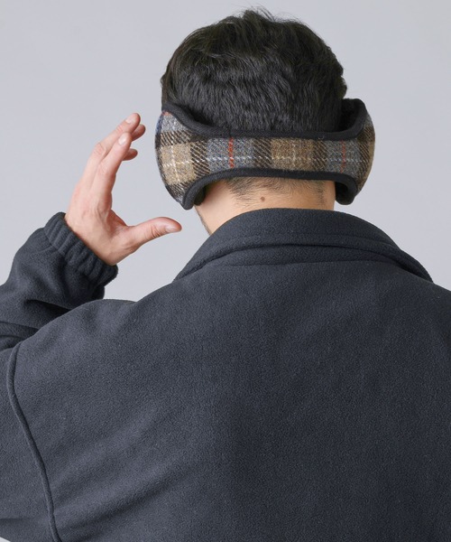 HARRIS TWEED(ハリスツイード)の「Harris Tweed/イヤーマフ(イヤーマフ・メンズ・ベージュ系/ブラック系・FREE)」の8枚目の写真