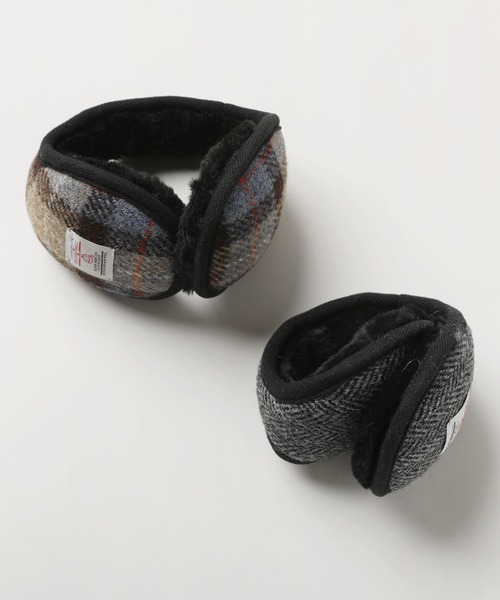 HARRIS TWEED(ハリスツイード)の「Harris Tweed/イヤーマフ(イヤーマフ・メンズ・ベージュ系/ブラック系・FREE)」の10枚目の写真