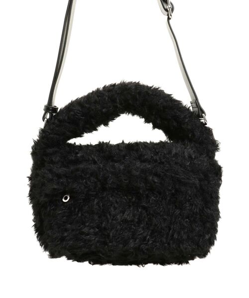 EMODA（エモダ）の「2トーンボアバッグ（ハンドバッグ・レディース・その他/ブラック・FREE）」の13枚目の写真