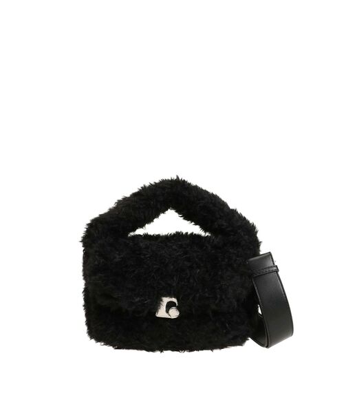 EMODA（エモダ）の「2トーンボアバッグ（ハンドバッグ・レディース・その他/ブラック・FREE）」の19枚目の写真