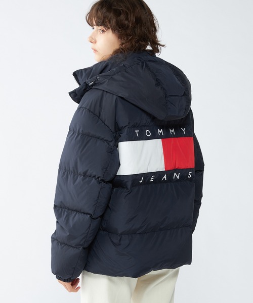 tommy jeans（トミー ジーンズ）の「バックフラッグアラスカパファーダウンジャケット（ダウンジャケット/コート・メンズ・ホワイト/ネイビー・SMALL/MEDIUM/LARGE/X-LARGE）」の13枚目の写真