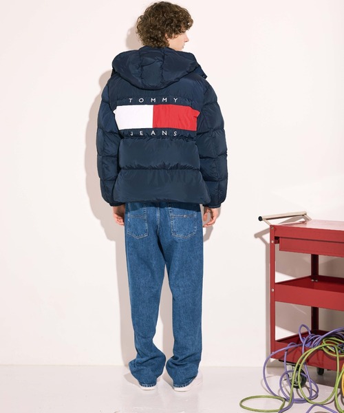 tommy jeans（トミー ジーンズ）の「バックフラッグアラスカパファーダウンジャケット（ダウンジャケット/コート・メンズ・ホワイト/ネイビー・SMALL/MEDIUM/LARGE/X-LARGE）」の15枚目の写真