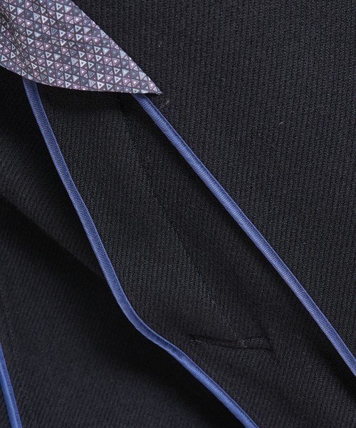 DESIGNWORKS（デザインワークス）の「カルゼツイードロングカーコート（チェスターコート・メンズ・ネイビー/グレー/ブラック・50/46/48）」の9枚目の写真