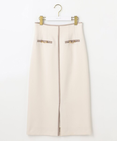 ANY SIS(エニィスィス)の「【全方位 好印象】フェミニンブラウス×ビットタイトスカート セット(セットアップ・レディース・ブラック系/アイボリー系・4)」の13枚目の写真