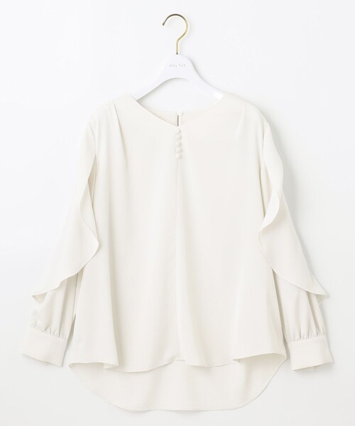 ANY SIS(エニィスィス)の「【全方位 好印象】フェミニンブラウス×ビットタイトスカート セット(セットアップ・レディース・ブラック系/アイボリー系・4)」の14枚目の写真