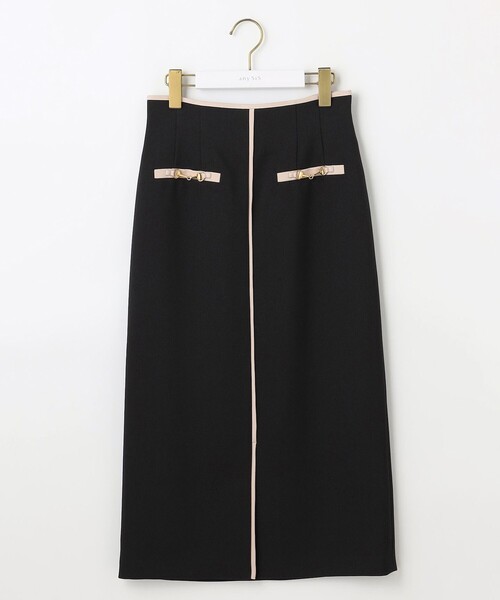 ANY SIS(エニィスィス)の「【全方位 好印象】フェミニンブラウス×ビットタイトスカート セット(セットアップ・レディース・ブラック系/アイボリー系・4)」の15枚目の写真