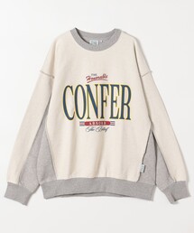 FREAK'S STORE | 限定展開 ビッグシルエット リメイク クルーネック スウェット(スウェット)