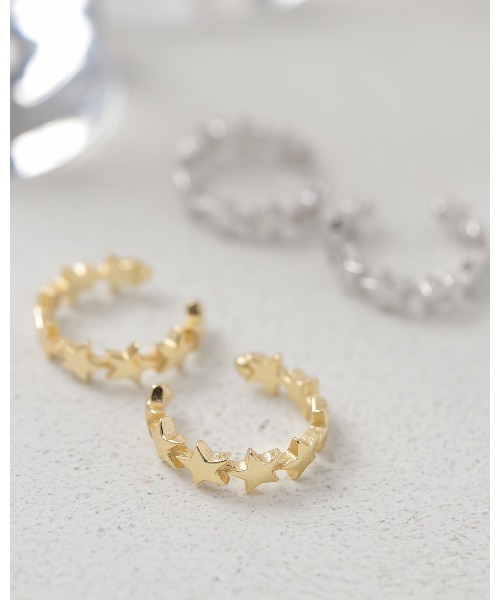 ChooMia(チュミア)の「スターラインイヤーカフ(イヤーカフ・レディース・ゴールド/シルバー・FREE)」の3枚目の写真