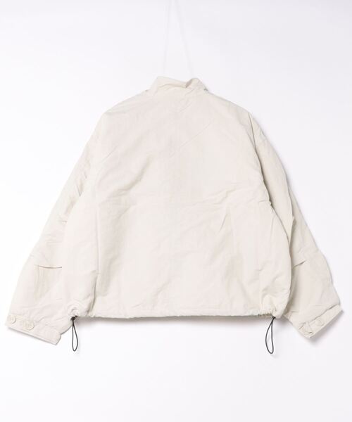Anytime Songs（エニータイムソングス）の「stand collar nylon short mods coat/スタンドカラー ナイロン ショートモッズコート（ブルゾン・メンズ・オフホワイト/カーキ/ブラック・M/XL/L）」の13枚目の写真