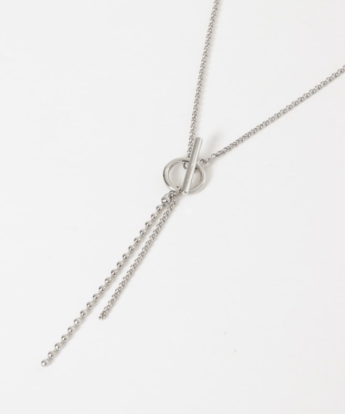 SMELLY（スメリー）の「マンテルトップチェーンネックレス（ネックレス・レディース・シルバー・-）」の4枚目の写真