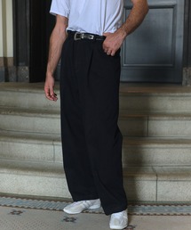 NewAnce（ニュアンス）の「【NewAnce】高密度ツープリーツスラックスパンツ（スラックス）」