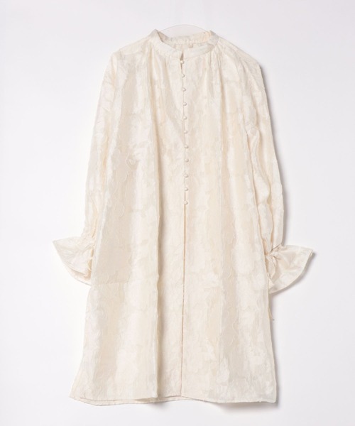 merrylatte（メリーラテ）の「シアージャガードワンピース（ワンピース・レディース・アイボリー/ベージュ・FREE）」の13枚目の写真