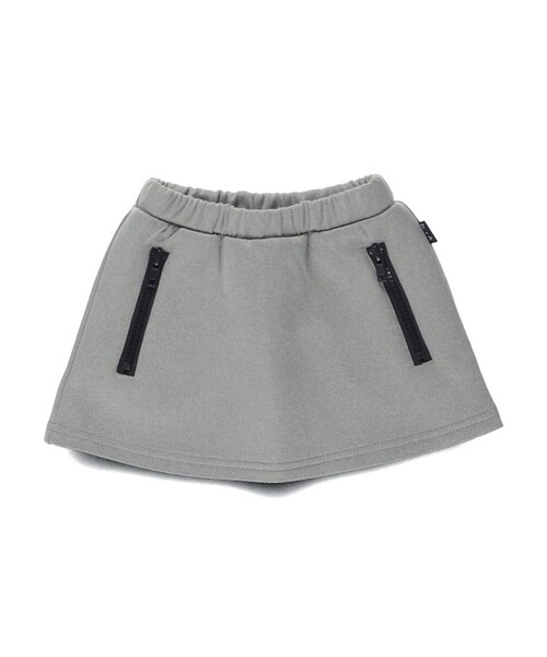 BRANSHES(ブランシェス)の「【b.+A 】金子綾/台形スカート(スカート・キッズ・ブラック/杢グレー・100/90/120/150/110/130/140)」の3枚目の写真
