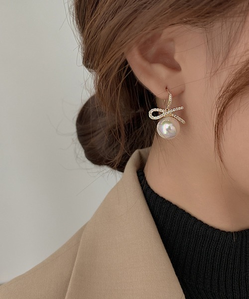 Lace Ladies(レースレディース)の「リッチ テイスト バラエティ デザイン ピアス(ピアス(両耳用)・レディース・C/D/E/F/B/G・FREE)」の3枚目の写真