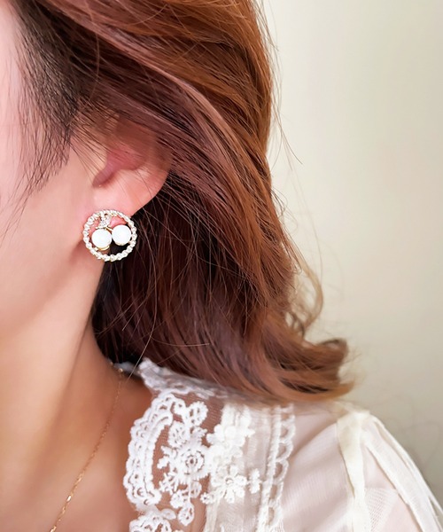 Lace Ladies(レースレディース)の「リッチ テイスト バラエティ デザイン ピアス(ピアス(両耳用)・レディース・C/D/E/F/B/G・FREE)」の21枚目の写真
