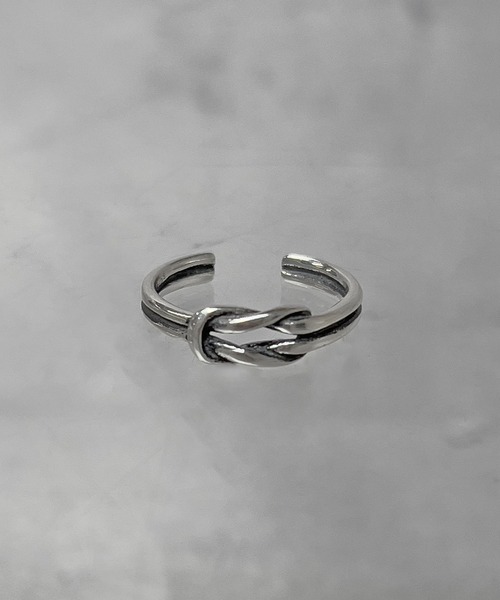 SBG(エスビー)の「SBG バリエーションデザインオープンピンキーリングsilver925(リング・メンズ・B/G/I/C/D/E/F/A/H/J/K・FREE)」の1枚目の写真