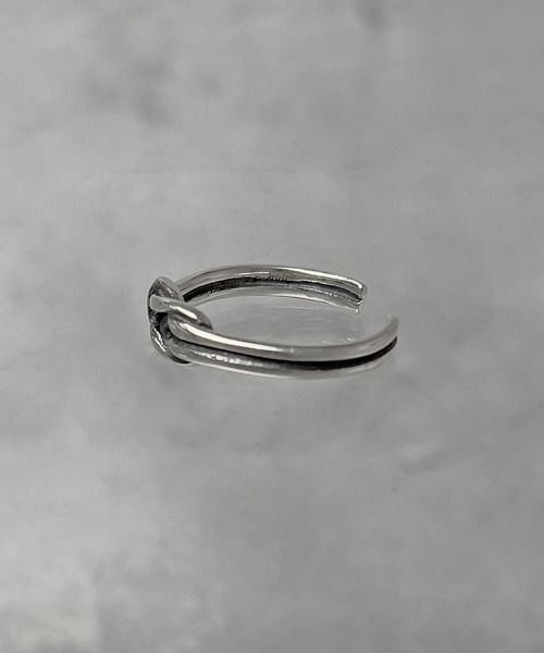 SBG(エスビー)の「SBG バリエーションデザインオープンピンキーリングsilver925(リング・メンズ・B/G/I/C/D/E/F/A/H/J/K・FREE)」の12枚目の写真
